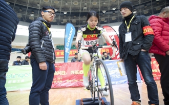 首届“力欣”杯骑行台挑战赛落幕